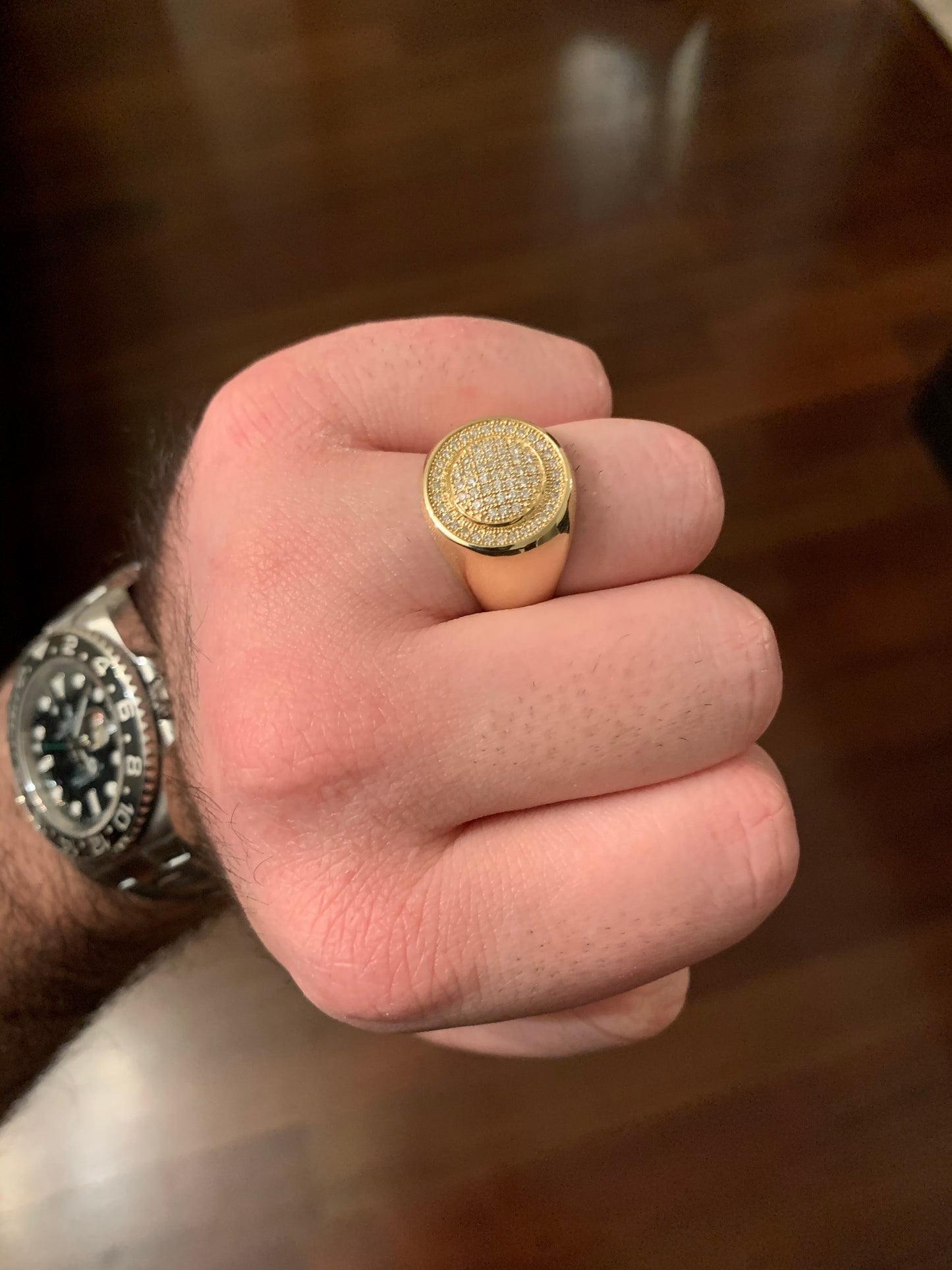 Circular Diamond Ring