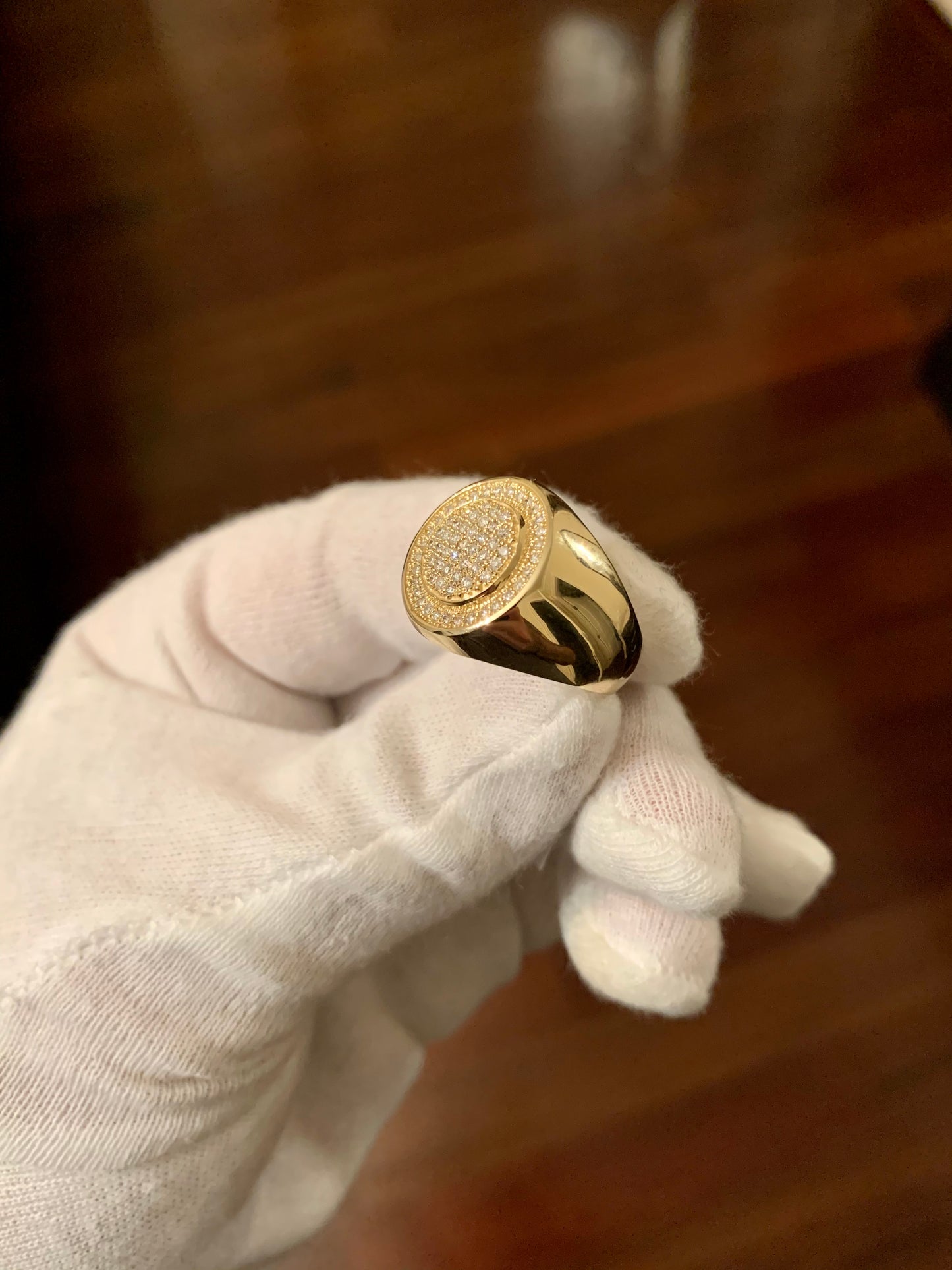 Circular Diamond Ring
