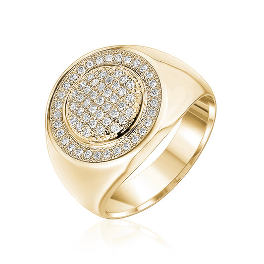 Circular Diamond Ring