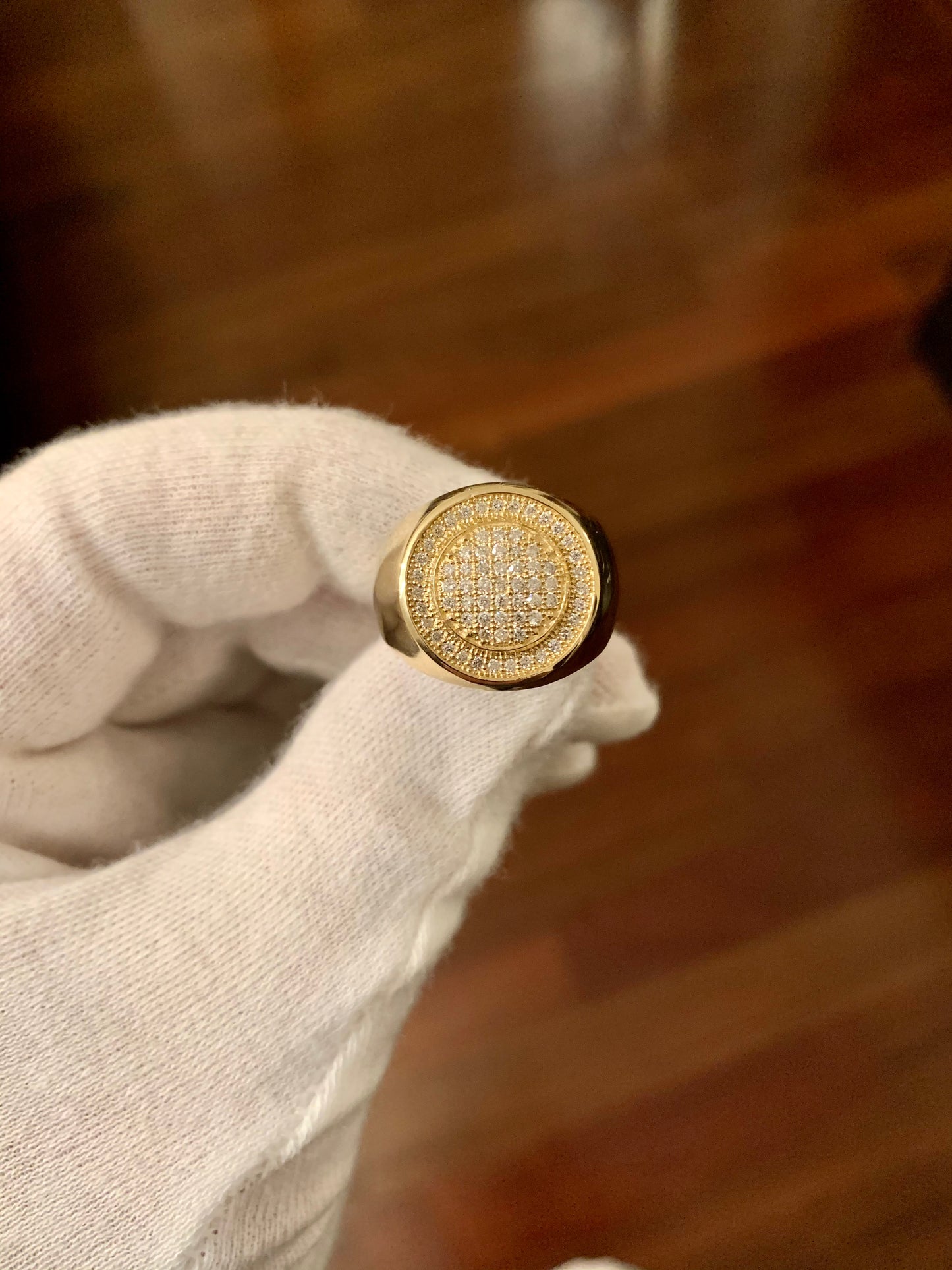 Circular Diamond Ring